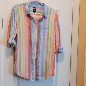 Gap Linen Shirt Large